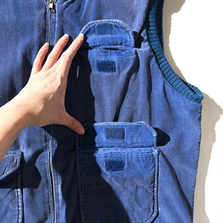 90's St.JOHN'S BAY フェード コーデュロイ ベスト