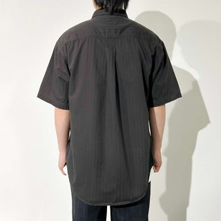 90's St.John's Bay ヘリンボーン ダブルポケット S/S シャツ