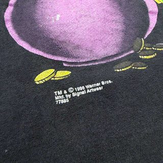 90's "TAZMANIAN DEVIL" フェード プリントTシャツ
