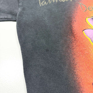90's "TAZMANIAN DEVIL" フェード プリントTシャツ