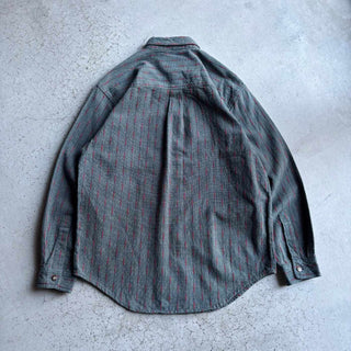 90's THE TERRITORY AHEAD 総柄 コットン L/S シャツ