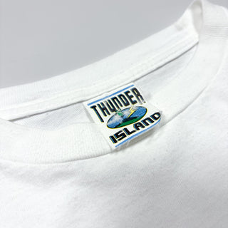 90's THUNDER ISLAND "GOLF NUT" アート プリントTシャツ