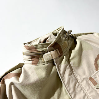90's U.S.ARMY 4thタイプ 3Cデザートカモ M-65 フィールド ジャケット(LARGE-SHORT)