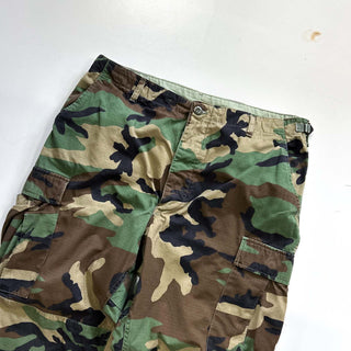 90's U.S.ARMY ウッドランド リップストップ カーゴ パンツ(LARGE-LONG)