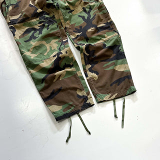 90's U.S.ARMY ウッドランド リップストップ カーゴ パンツ(LARGE-LONG)