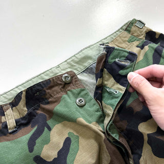 90's U.S.ARMY ウッドランド リップストップ カーゴ パンツ(LARGE-LONG)