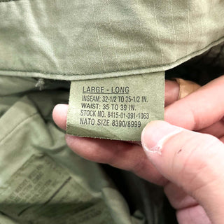 90's U.S.ARMY ウッドランド リップストップ カーゴ パンツ(LARGE-LONG)