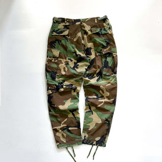 90's U.S.ARMY ウッドランド リップストップ カーゴ パンツ(LARGE-LONG)