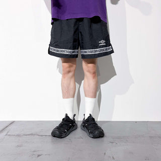 90's UMBRO チロリアンテープ ナイロン ショーツ