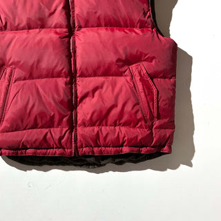 90's WIND RIVER ドローコード コーデュロイ リバーシブル ダウン ベスト