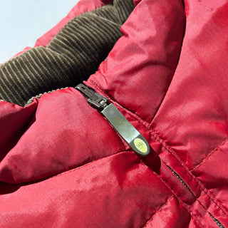 90's WIND RIVER ドローコード コーデュロイ リバーシブル ダウン ベスト