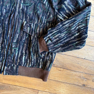 90's Walls ラグラン リアルツリー フリース ジャケット