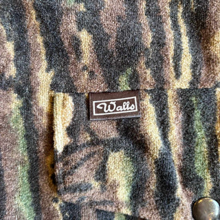 90's Walls ラグラン リアルツリー フリース ジャケット