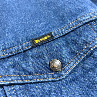 90's Wrangler 濃紺 デニム トラッカー ジャケット