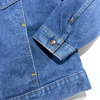 90's Wrangler 濃紺 デニム トラッカー ジャケット