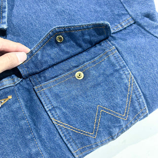 90's Wrangler 濃紺 デニム トラッカー ジャケット