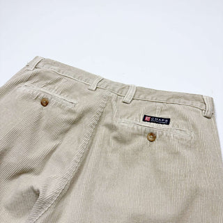 90's～00's CHAPS RALPH LAUREN 2タック 太畝 コーデュロイ パンツ