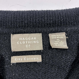 90's～00's HAGGAR "City Casuals" ニットポロシャツ