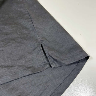 90's～00's LINEA UOMO ブラックリネン ボックス S/S シャツ