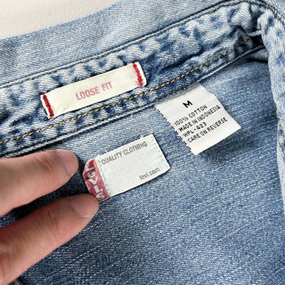 90's～00's Levi's "LOOSE FIT" デニム レギュラーカラー L/Sシャツ