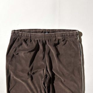 90's～00's ROUNDTREE&YORKE ブラウン ベロア イージー パンツ