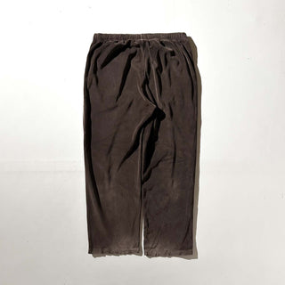 90's～00's ROUNDTREE&YORKE ブラウン ベロア イージー パンツ