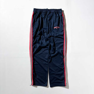 90's～00's TOMMY HILFIGER トラック パンツ(ネイビー×レッド)