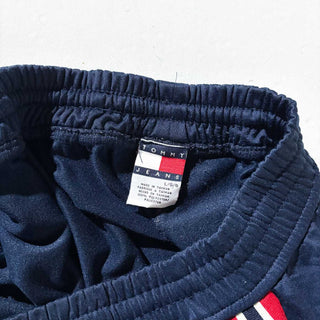 90's～00's TOMMY HILFIGER トラック パンツ(ネイビー×レッド)