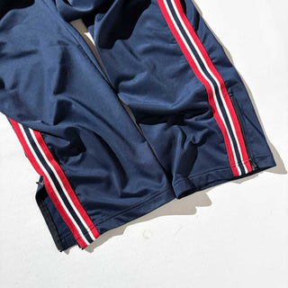90's～00's TOMMY HILFIGER トラック パンツ(ネイビー×レッド)