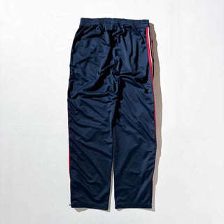 90's～00's TOMMY HILFIGER トラック パンツ(ネイビー×レッド)