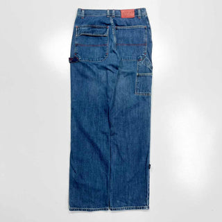 90's〜00's Tommy Jeans オーバーオール デザイン ワーク パンツ