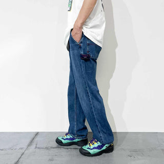 90's〜00's Tommy Jeans オーバーオール デザイン ワーク パンツ