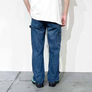 90's〜00's Tommy Jeans オーバーオール デザイン ワーク パンツ