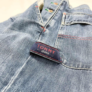 90's〜00's Tommy Jeans オーバーオール デザイン ワーク パンツ