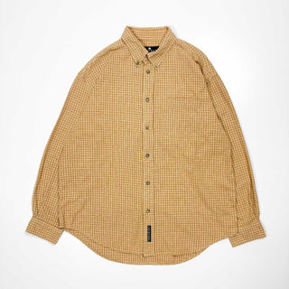 90's～00's consensus インドコットン B.D. チェック L/S シャツ