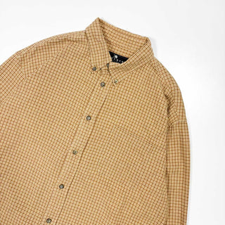 90's～00's consensus インドコットン B.D. チェック L/S シャツ