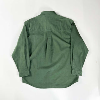 90's～00's "made in SINGAPORE" AEROPOSTALE リネン×コットン ボタンダウン L/Sシャツ