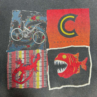 90's～00's "made in USA" CANNONDALE  フェード グラフィック プリントTシャツ