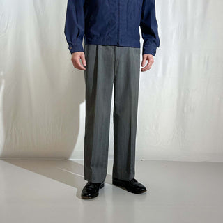 ～90's ヘリンボーン 2タック スラックス