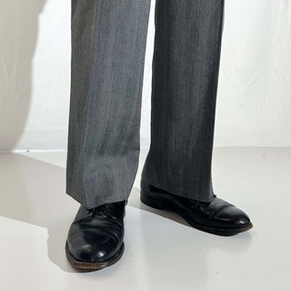 ～90's ヘリンボーン 2タック スラックス