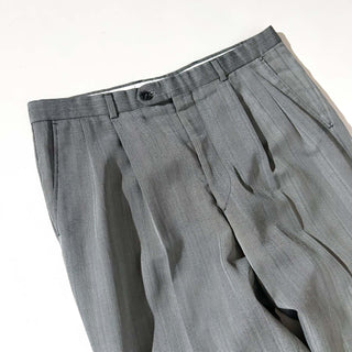 ～90's ヘリンボーン 2タック スラックス