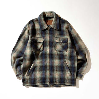 90's～ Aberdeen メルトン マッキーノタイプ シャツジャケット