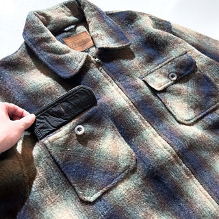 90's～ Aberdeen メルトン マッキーノタイプ シャツジャケット