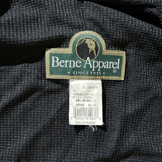 90's～ Berne Apparel ダブルフェイス スウェット パーカ