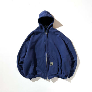 90's～ Berne Apparel ダブルフェイス スウェット パーカ