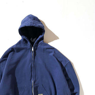 90's～ Berne Apparel ダブルフェイス スウェット パーカ