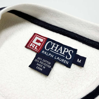 90's～ CHAPS RALPH LAUREN フリースライク リブライン スウェットシャツ