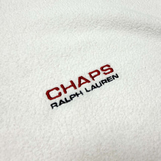 90's～ CHAPS RALPH LAUREN フリースライク リブライン スウェットシャツ