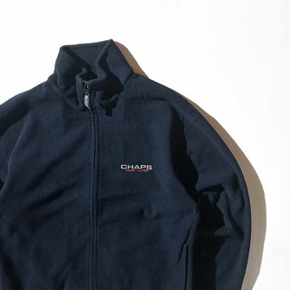 90's～ CHAPS Ralph Luren フリース ジャケット(ネイビー)
