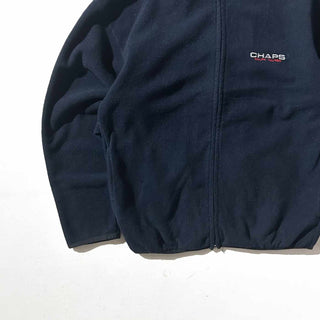 90's～ CHAPS Ralph Luren フリース ジャケット(ネイビー)